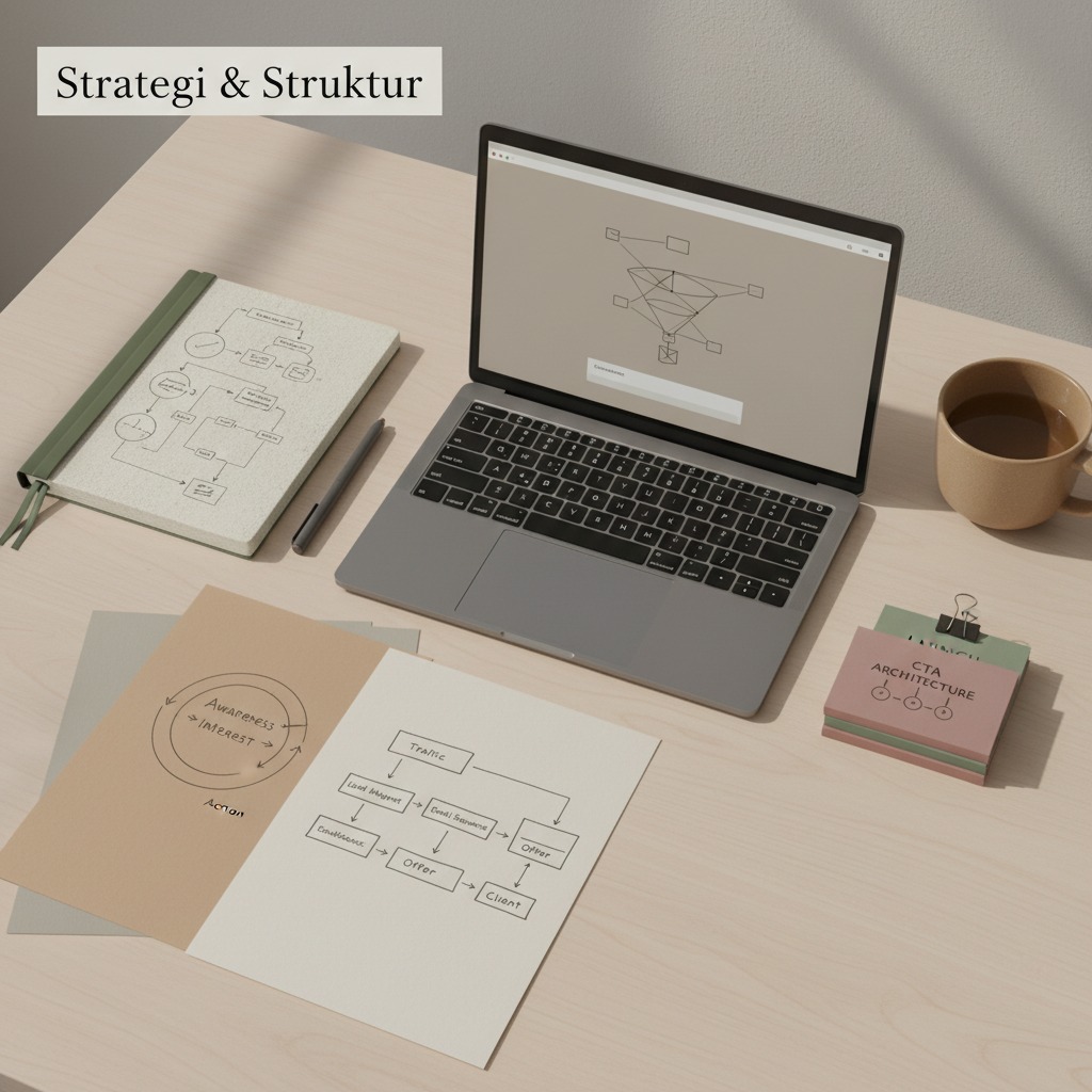 Strategisk planering av marknadsstrategi och innehållslogik